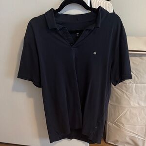 rag & bone Dark Blue Polo Shirt
